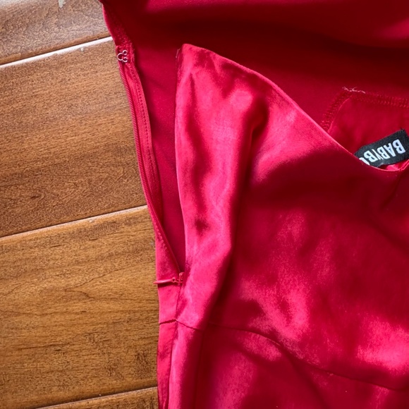 Isobel Maxi Red Dress by Babyboo Fashion Size XS High-High Split - Picture 9 of 10